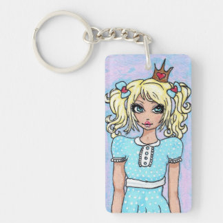 "Ich Liebe Fluffy Bunnies!" Schlüsselkette Schlüsselanhänger