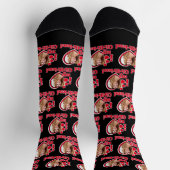 Ich Liebe Foto meiner Freundin Socken (Oben)