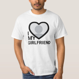 Ich Liebe Foto meiner Freundin T-Shirt