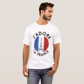 Ich liebe Frankreich T-Shirt (Vorne ganz)