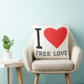 Ich liebe freie Liebe Kissen (Stuhl )