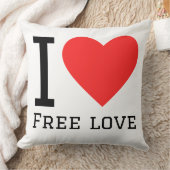 Ich liebe freie Liebe Kissen (Decke)