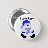 Ich liebe Frosty Button (Vorne & Hinten)