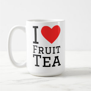Ich liebe Früchte-Tee Kaffeetasse
