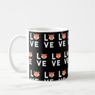 Ich liebe Füchse Süßer Fuchs Lustiger Fuchs Liebt Kaffeetasse