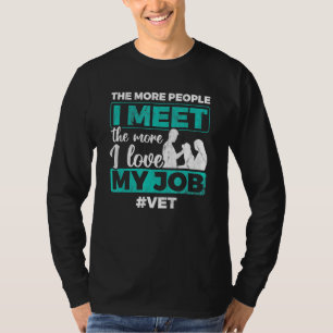 Ich Liebe für Tierärzte T-Shirt