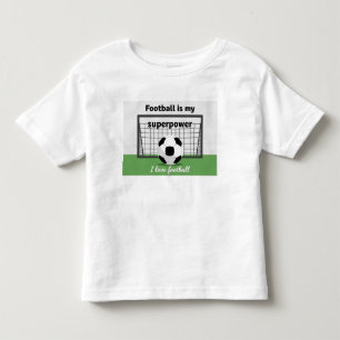 Ich liebe Fußball Grafik T-Shirt