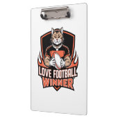 Ich liebe Fußball Klemmbrett (Links)