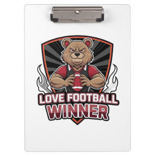 Ich liebe Fußball Klemmbrett