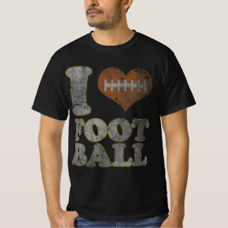 Ich Liebe Fußball Männer Frauen Kinder T-Shirt