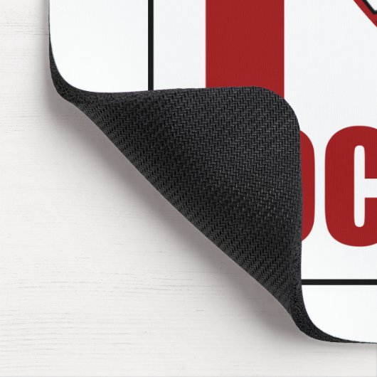 Ich Liebe Fußball! Mousepad (Ecke)