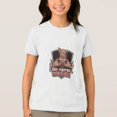Ich liebe Fußball  Tri-Blend Shirt (Vorderseite)