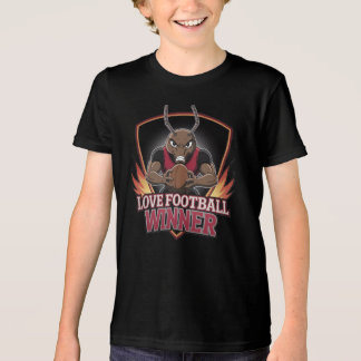 Ich liebe Fußball Tri-Blend Shirt