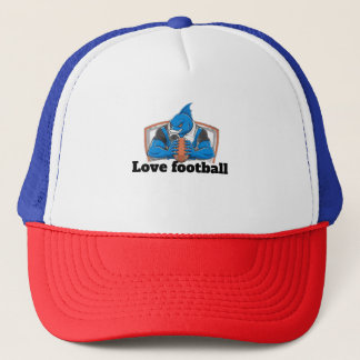 Ich liebe Fußball Truckerkappe