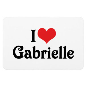 Ich liebe Gabrielle Magnet