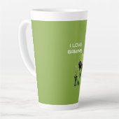 Ich liebe Gaming Milchtasse (Linke Ecke)