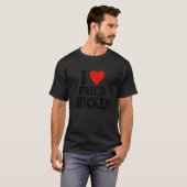 ICH LIEBE GEFRITENES HÜHNCHEN T-Shirt (Vorne ganz)