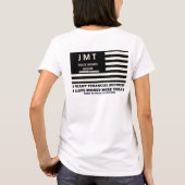 ICH LIEBE GELD Damen Basic T-Shirt (Rückseite)
