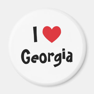 Ich liebe Georgien Magnet