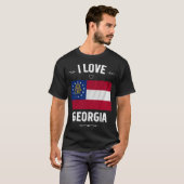 Ich liebe Georgien T-Shirt (Vorne ganz)
