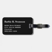 Ich Liebe Gepäckanhänger Reiserouten (Rückseite horizontal)