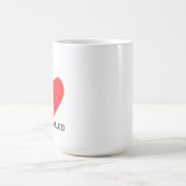 Ich liebe geschlechterfluid kaffeetasse (Mittel)