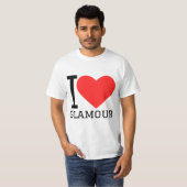 Ich liebe Glamour T-Shirt (Vorne ganz)