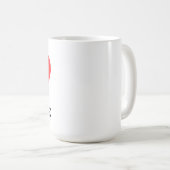Ich liebe Glück Kaffeetasse (VorderseiteRechts)