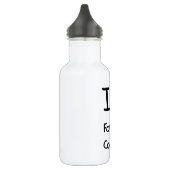 Ich Liebe Glückskekse Edelstahlflasche (Links)