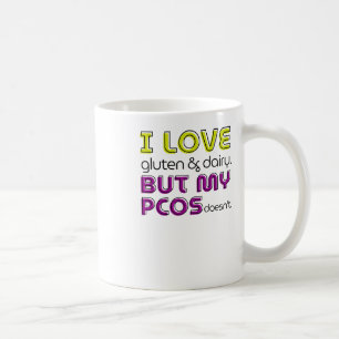 Ich Liebe Gluten und Milchprodukte, aber meine Kek Kaffeetasse