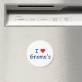 Ich Liebe Gnome Magnet (In Situ (Geschirrspüler))