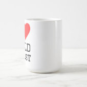 Ich liebe Gold Coast Kaffeetasse (Mittel)