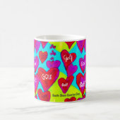 "Ich Liebe GOLF!" Golf Member Valentine Gift Kaffeetasse (Mittel)