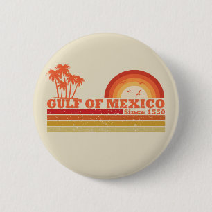 Ich liebe Golf von Mexiko Baujahr 1550 Button