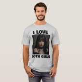 ICH LIEBE GOTH-MÄDCHEN T-SHIRT (Vorne ganz)