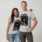 ICH LIEBE GOTH-MÄDCHEN T-SHIRT (Unisex)