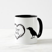 Ich liebe Goth-Tasse Tasse (VorderseiteRechts)