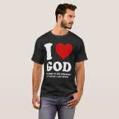 Ich Liebe Gott, aber einige seiner Kinder kommen a T-Shirt (Vorne ganz)