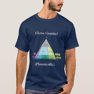 Ich liebe Granit...plutonisch (dunkel) T-Shirt
