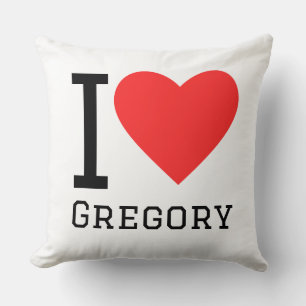 Ich liebe Gregory Kissen