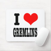 ICH LIEBE GREMLINS MOUSEPAD (Mit Mouse)