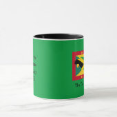 Ich Liebe...| Grenada | Jamaica DUAL FLAG | Custom Tasse (Zentrum)
