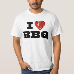 Ich liebe GRILLEN, Steak Heart Shape Funny Grillin T-Shirt