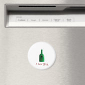 Ich Liebe Grog! Magnet (In Situ (Geschirrspüler))