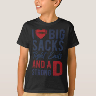 Ich Liebe große Säcke an den Enden und ein starkes T-Shirt