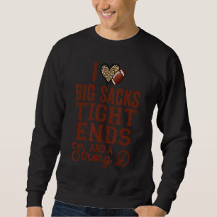 Ich Liebe große Säcke an den Enden und starke D Fu Sweatshirt
