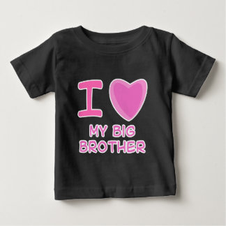 Ich liebe großen Bruder Baby T-shirt