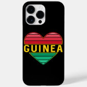 Ich Liebe Guinea, guineisches Herz Case-Mate iPhone Hülle (Rückseite)