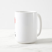 Ich liebe Guinea  Kaffeetasse (VorderseiteRechts)