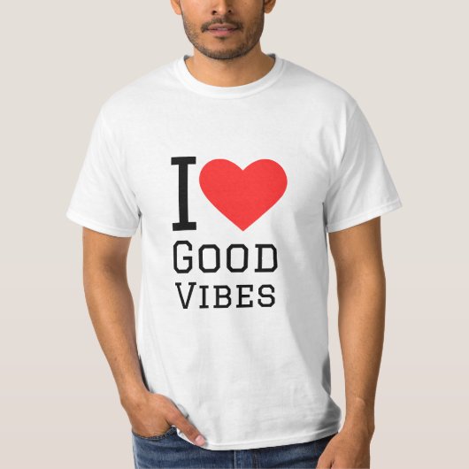 Ich Liebe gute Lebensräume T-Shirt (Vorderseite)